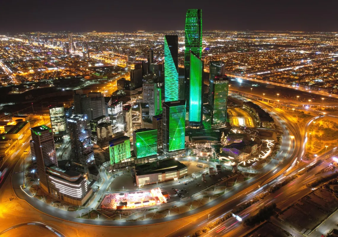 أبراج ومبانٍ في الرياض، السعودية