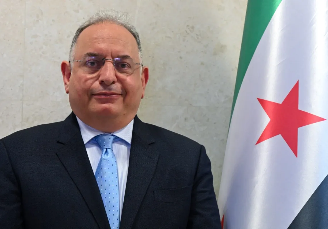 وزير المالية السوري محمد برنيه، في دمشق 2 يونيو 20