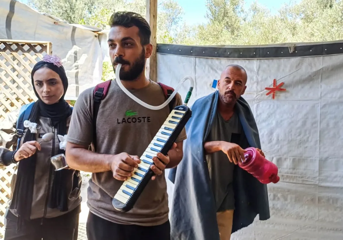 عروض مسرحية في غزة