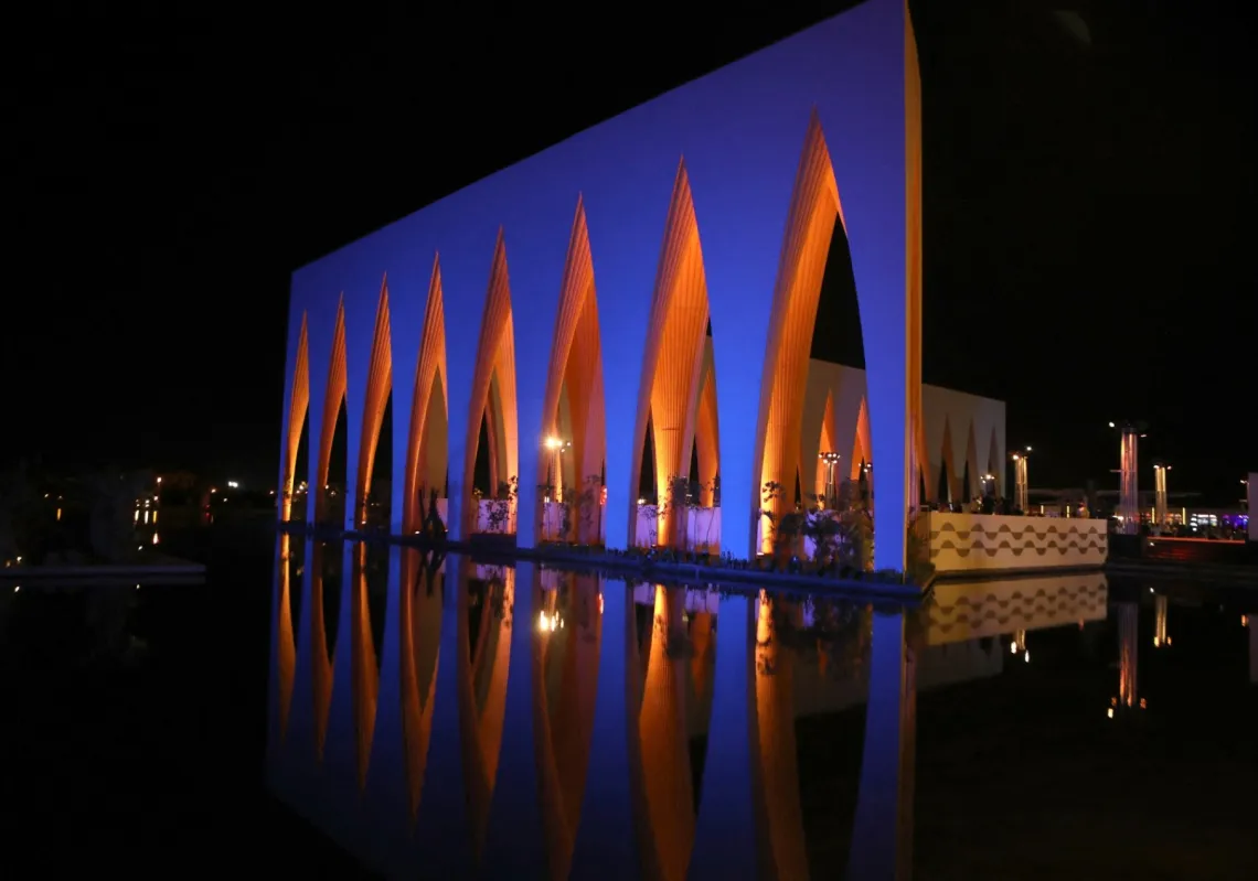 منصة السجادة الحمراء في مهرجان الجونة السينمائي 2021