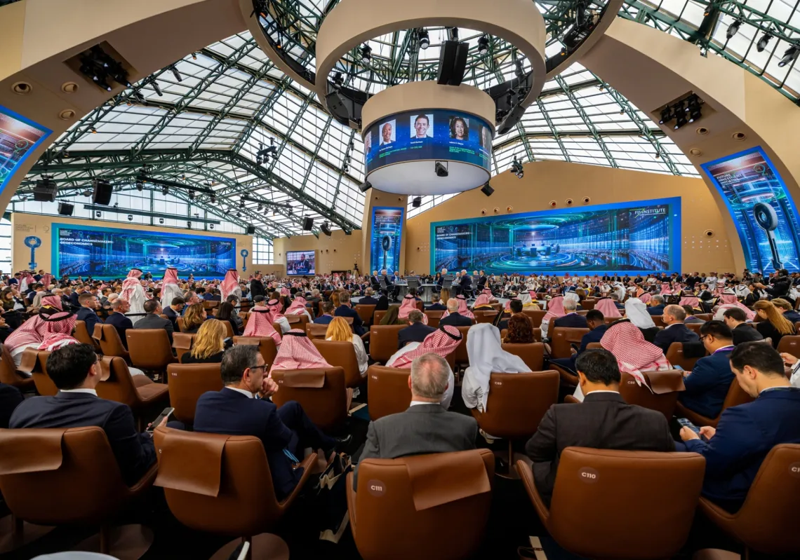 حضور الدورة التاسعة من منتدى "مبادرة مستقبل الاستثمار" FII، في الرياض 28 أكتوبر 2025