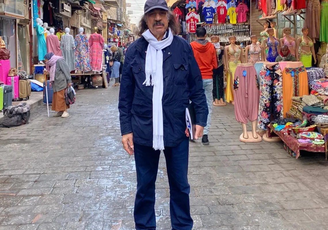 Syrian novelist Khalil al-Neimi