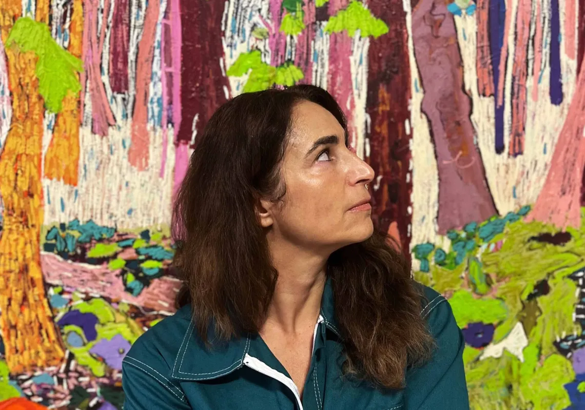 التشكيلية الفلسطينية سيرين خليفة