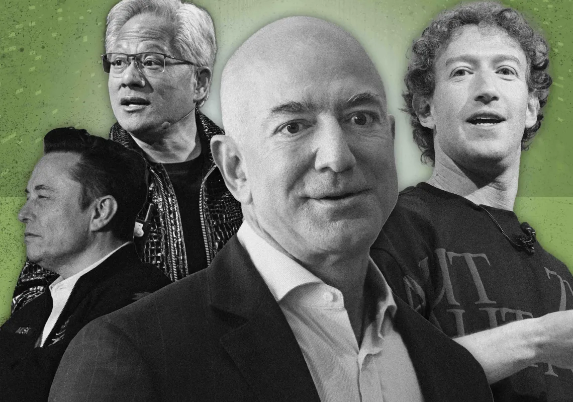 Tech billionaires in 2025 have a very different level and kind of wealth compared to the first billionaires of the early 20th century.