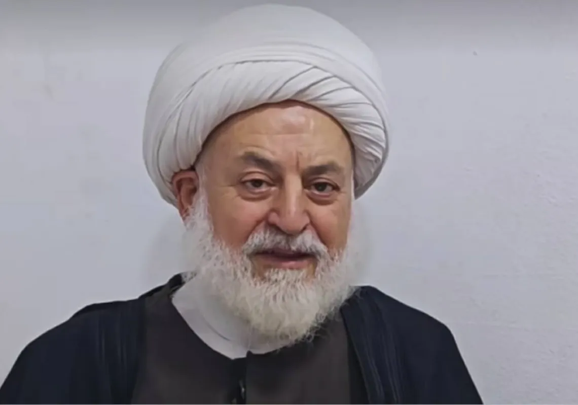 الشيخ غزال غزال  رئيس "المجلس الإسلامي العلوي الأعلى في سوريا والمهجر"