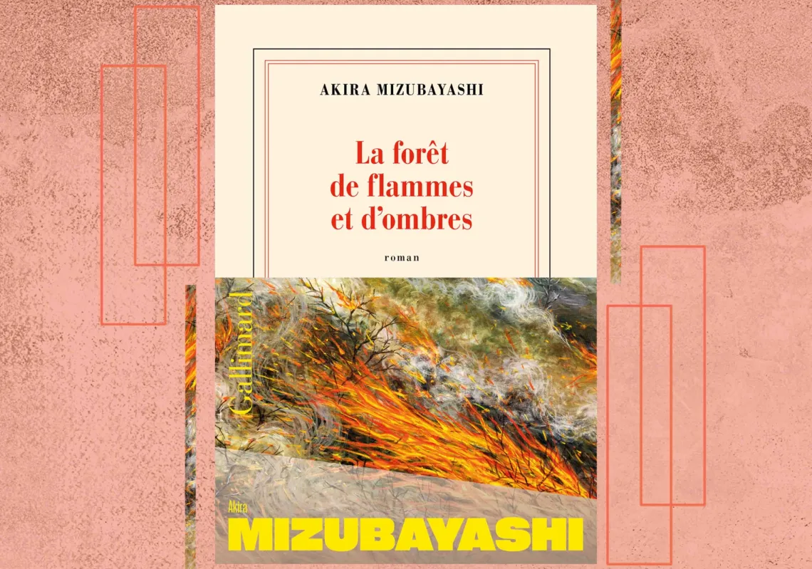 غلاف رواية "غابة اللهب والظلال"