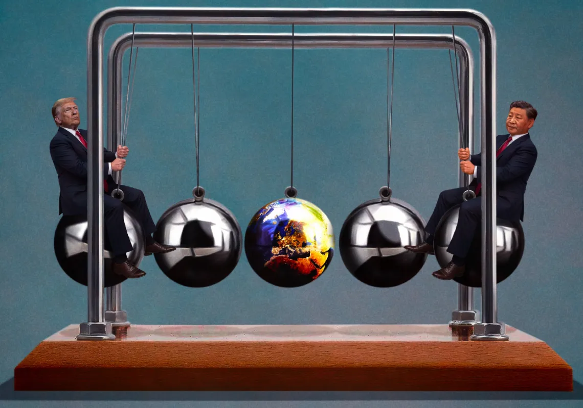 A global economy in the throes of transformation and uncertainty 