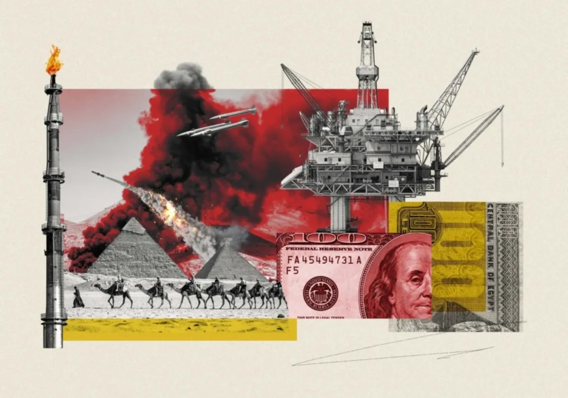 حرب إيران تضغط على اقتصاد مصر... الغاز والدولار وقناة السويس