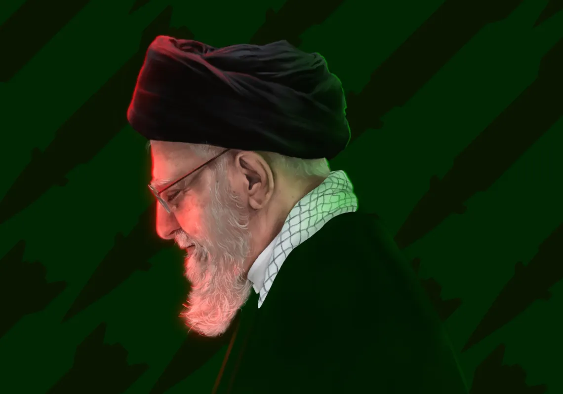 المرشد الايراني الأسبق علي خامنئي