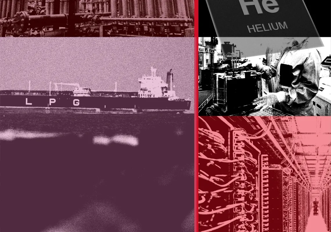 انقطاع الهيليوم يشل صناعة الرقائق ويهدد شركات الذكاء الاصطناعي
