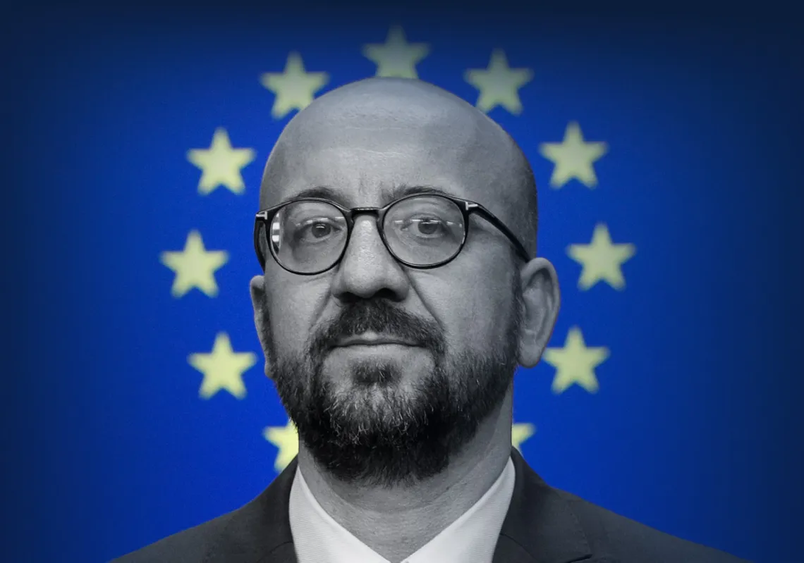 President of the European Council Charles Michel at the EU headquarters in Brussels on 28 June 2024. 