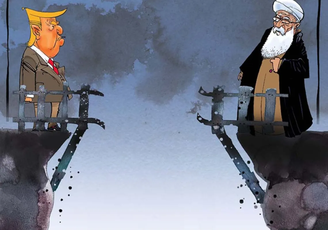 US attacks on Iran's bridges widen the divide