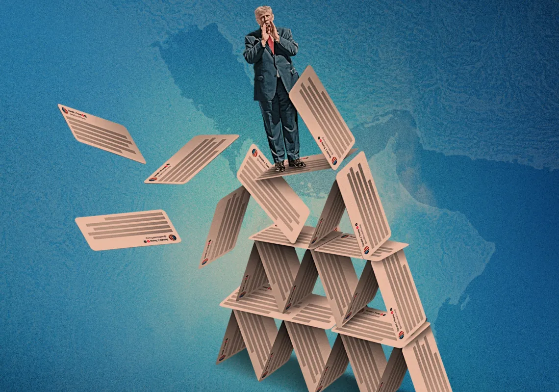 كلام ترمب الذي يتخطى القول إلى الفعل "الإنجازي"