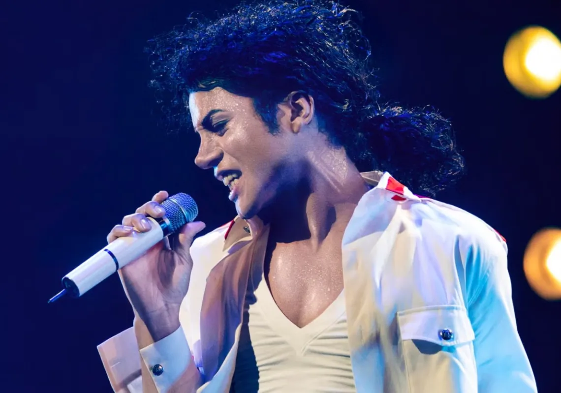 Jaafar Jackson as Michael Jackson in ‘Michael’. 