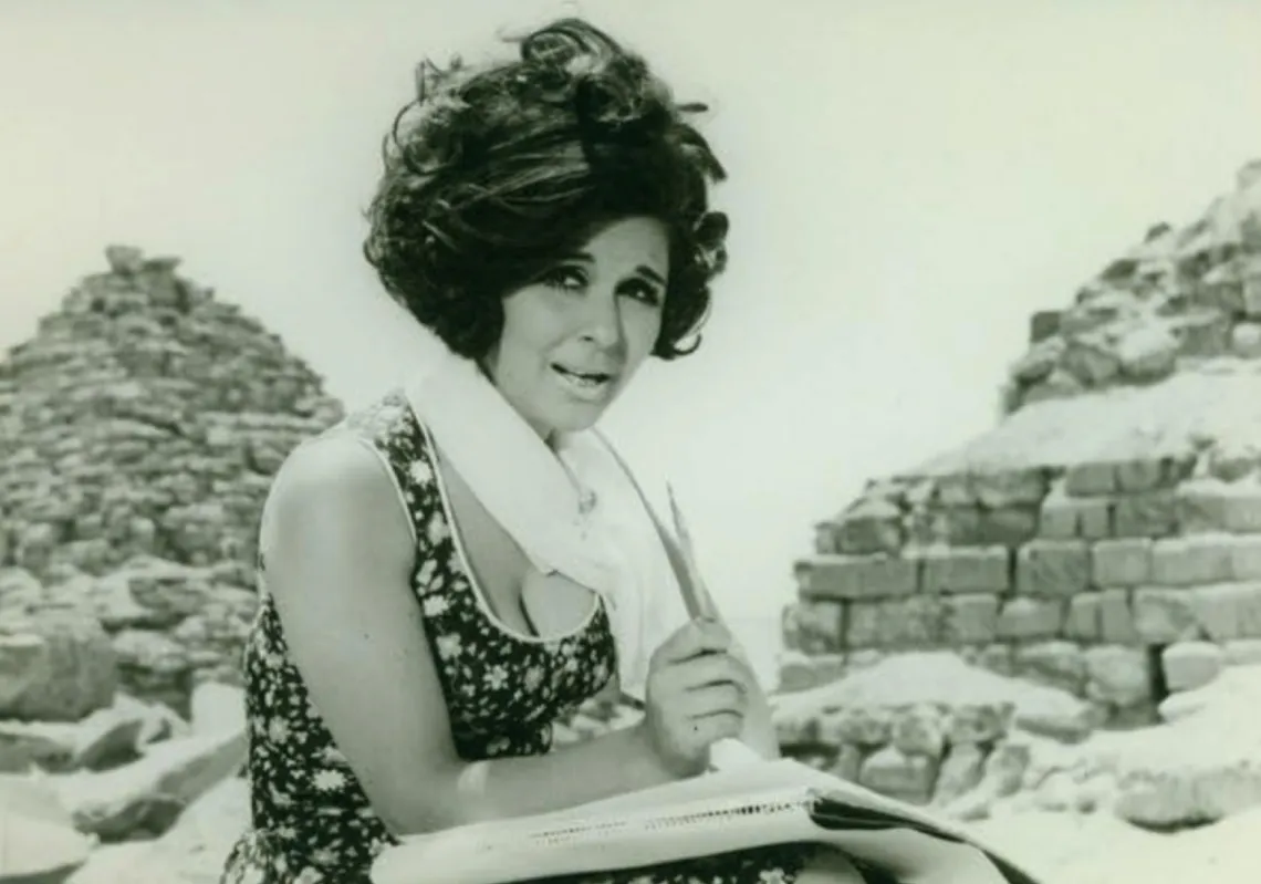 سعاد حسني في فيلم "يوم النيل"، 1971