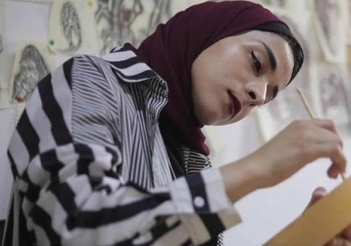 المخرجة المصرية شيرين عبد الكريم، مخرجة فيلم "وجه المدينة"