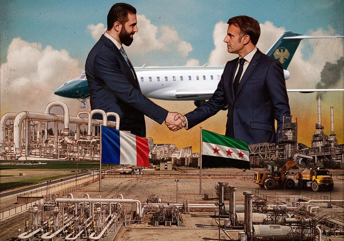 A visit to Damascus by French President Emmanuel Macron had meaning far beyond trade and investment.