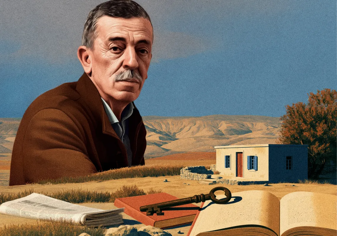 The Lebanese novelist Jabbour Douaihy lived between two worlds and two languages
