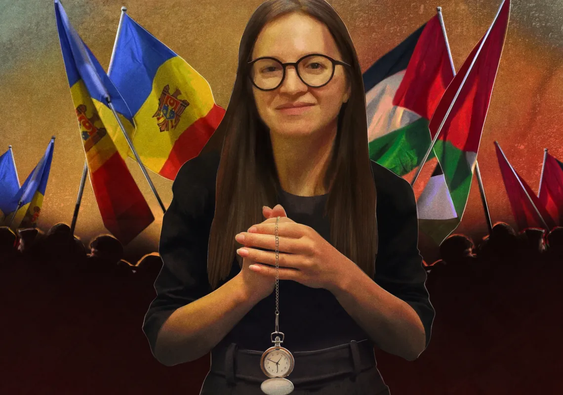 Author Paula Erizanu, whose latest book is titled 'Both Heaven and Hell Are Here: Moldova, a Century of Lived History'