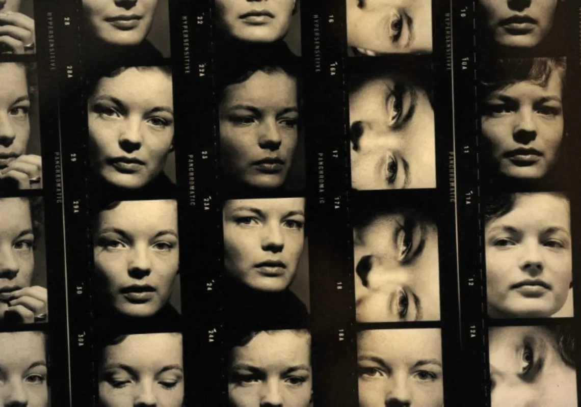 صورة فوتوغرافية تعود إلى عام 1961، التقطها المصور الألماني F.C. Gundlach للممثلة النمساوية المولد رومي شنايدر