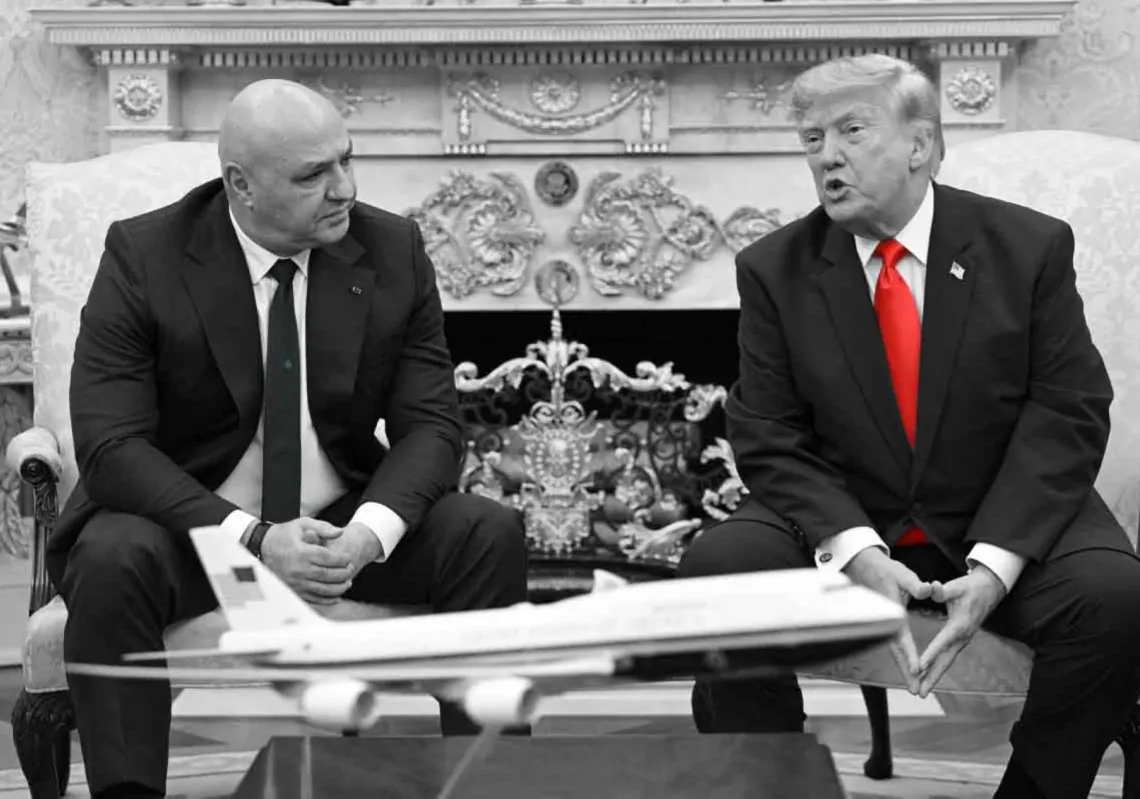 الرئيس الأميركي دونالد ترمب يتحدث خلال اجتماع مع الرئيس اللبناني جوزيف عون في المكتب البيضاوي بالبيت الأبيض في واشنطن العاصمة، في 21 يوليو 2026