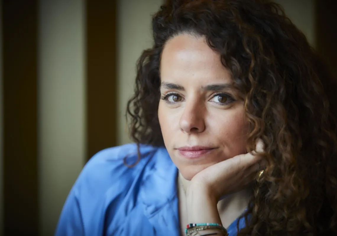 Palestinian-German author Alena Jabarine