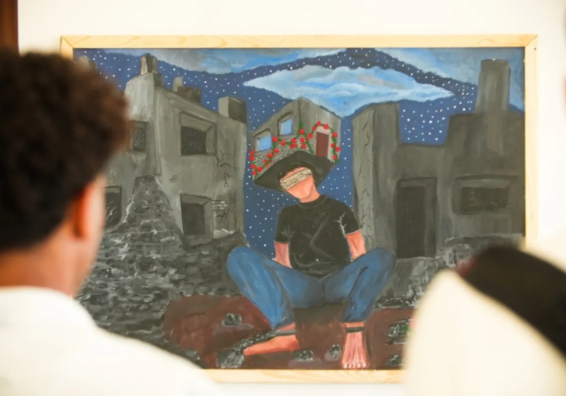 Gaza art exhibit reinterprets the meaning of home