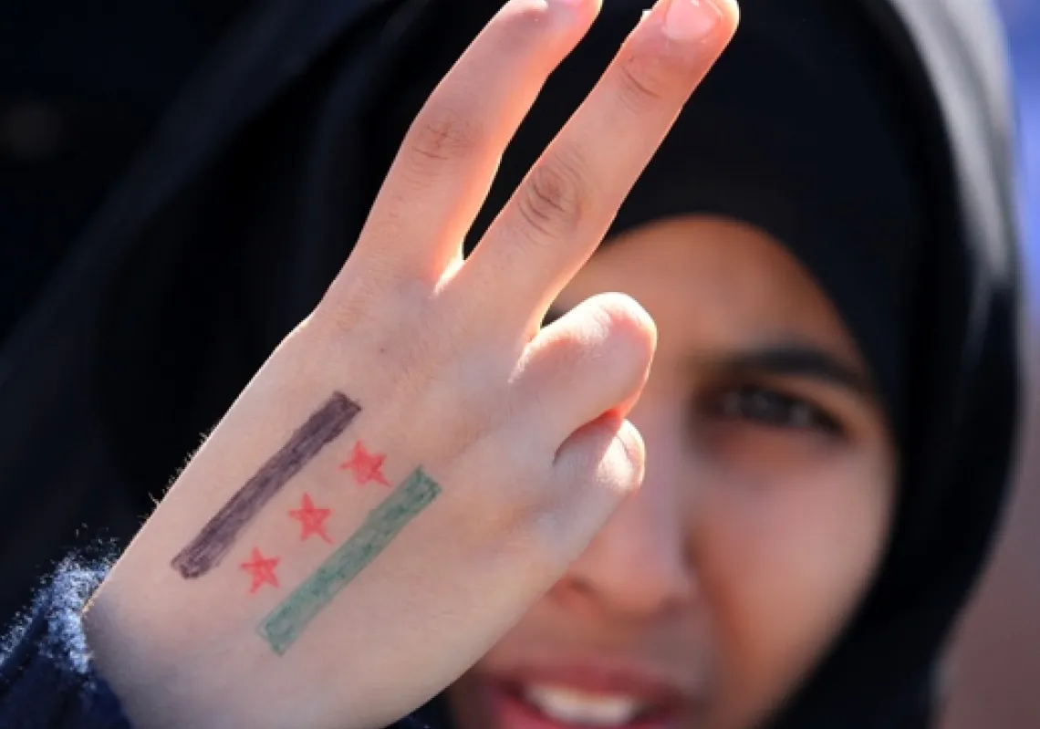 Syria Caught in the Middle  